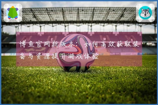 博鱼官网新版本：如何高效获取装备与资源提升游戏体验